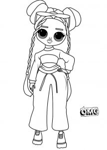 Lol Omg °9 : Coloriage LOL OMG gratuit pour les fans de la série Coloriage LOL OMG gratuit, Poupee LOL OMG gratuit à imprimer, un dessin lol OMG surprise doll OMG sur iColorify.com