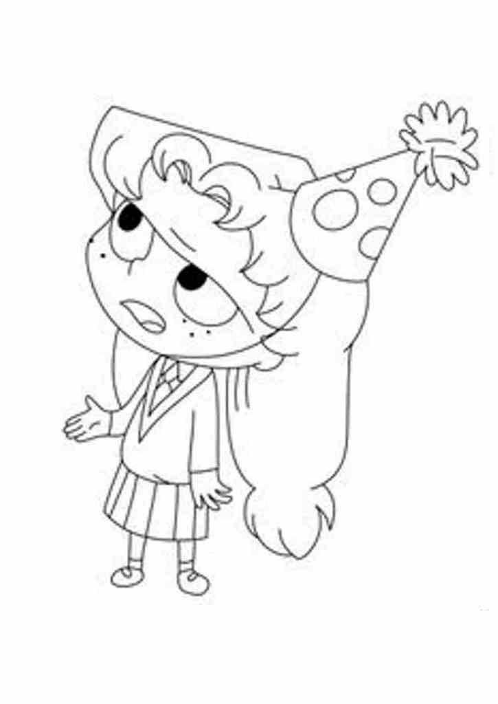 Coloriage°12 : Mortelle Adèle fête son anniversaire 1 coloriage-mortelle-adele-anniversaire-