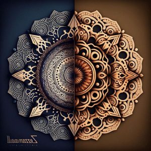 Mandala vs Zentangle -iColorify.com